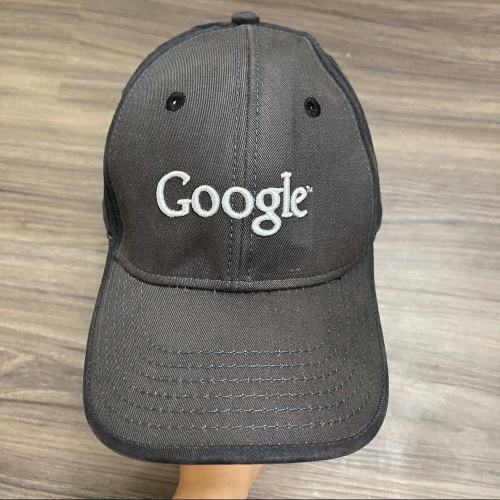 Google organic cotton baseball hat cap
